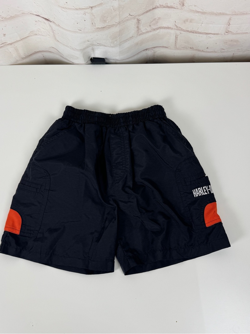 Boys Harley Davidson Swim Trunks Size 6